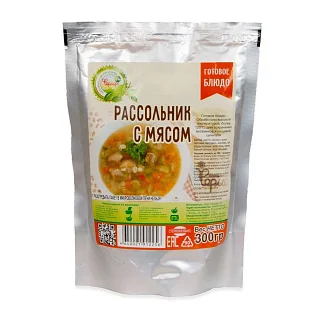 Готовое блюдо Рассольник с мясом 300 г (Фермер 74)