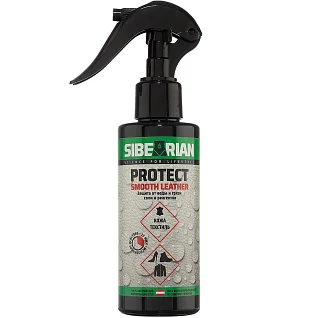 Водоотталкивающая пропитка Sibearian protect smooth leather 150 мл