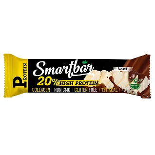 Батончик протеиновый Smartbar Protein Банан в темной глазури 40 г