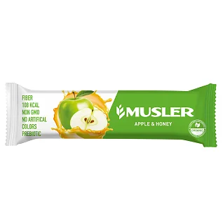Батончик мюсли Musler Яблочный с медом 30 г