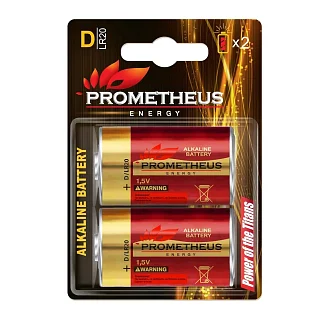 Батарейка Prometheus Еnergy D 2 шт.
