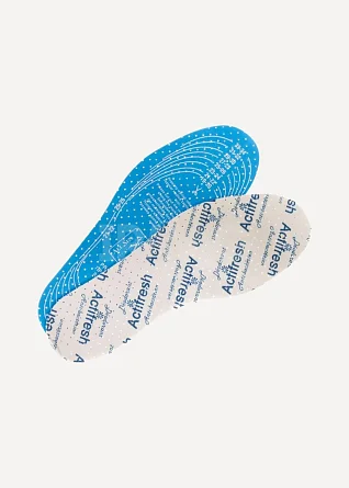 Стельки Braus Actifresh 2420  (латекс с хлопковой тканью+антибактериальная пропитка) б/р