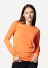 Футболка женская Сплав Trail L/S светло-оранжевая