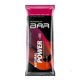 Батончик энергетический PowerUp Bar Fruit+Nuts Финики, клюква, фундук, кокос 50 г