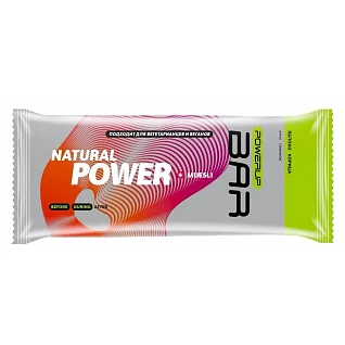 Батончик энергетический PowerUp Bar Muesli Яблоко, корица 50 г
