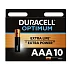 Батарейки Duracell Optimum AAA/LR03 10 шт