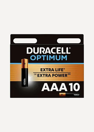 Батарейки Duracell Optimum АA/LR6 10 шт