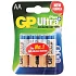 Батарейки GP Ultra Plus АA/LR6 4 шт