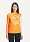 Футболка женская Сплав беговая Logo L/S оранжевая