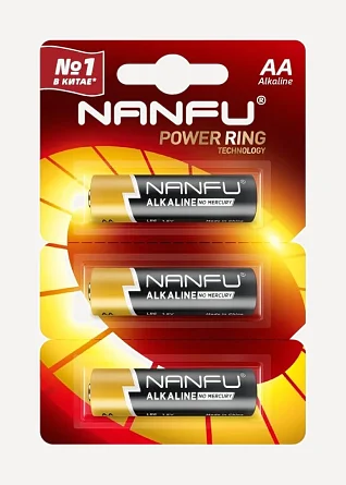 Батарейки Nanfu АA/LR6 (3 шт)
