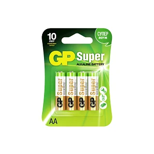 Батарейки GP Super Alkaline АA/LR6 (4 шт)