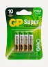 Батарейки GP Super Alkaline  ААA/LR03 (4 шт)