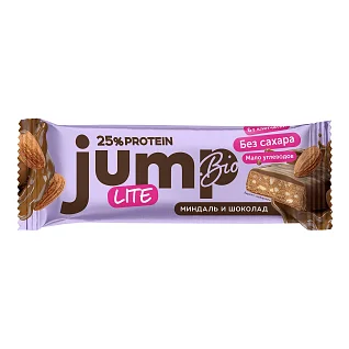 Батончик протеиновый JUMP BIO Миндаль-шоколад 40г