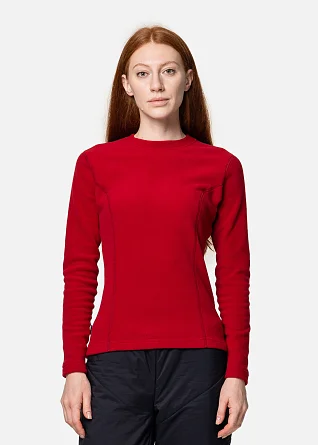 Термобелье женское Сплав Arctic Polartec micro 100 футболка L/S бордовая