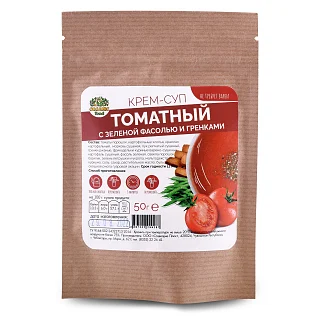 Суп томатный с гренками 50 г. Organic Food