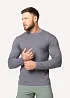 Футболка L/S Сплав Soul серый меланж
