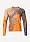 Футболка L/S Сплав Forrest серо-оранжевая