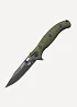 Нож складной Геккон AUS-8 G10 Olive (Нокс)