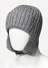 Шапка ушанка marhatter 14511/2 серый