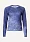 Футболка L/S женская Сплав Jenny синяя