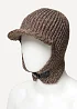 Шапка ушанка marhatter 14534/2 кофе