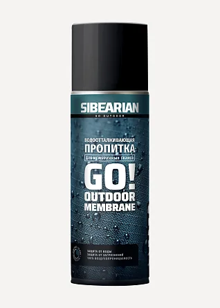 Водоотталкивающая пропитка для мембранных тканей SIBEARIAN PRO GO! 400 мл (аэрозоль)