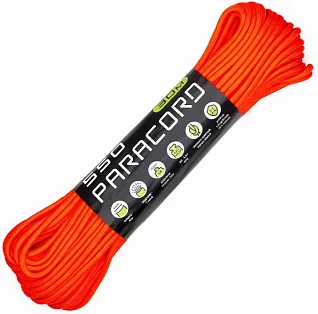 Паракорд 550 CORD nylon 30м RUS (neon orange)