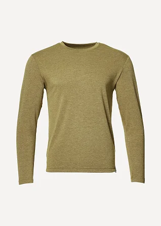 Футболка L/S Сплав Soul  темно-зеленый меланж