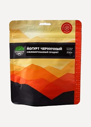 Сублимированный продукт кисломолочный Йогурт черничный 50 г (Кронидов)