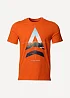 Футболка Сплав City Compass оранжевая