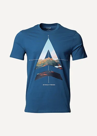 Футболка Сплав City Compass темно-синяя