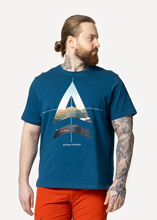 Футболка Сплав City Compass темно-синяя