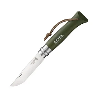 Нож складной Opinel Trekking N8 (нерж., хаки)