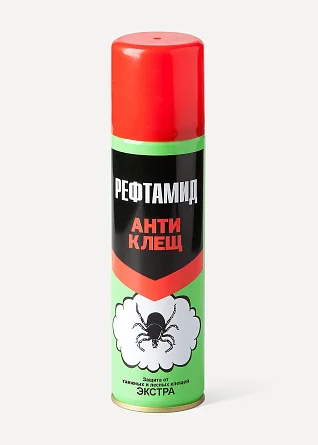 Репеллент  Рефтамид Экстра Антиклещ 145 мл