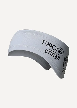 Повязка на голову Турслёт серая