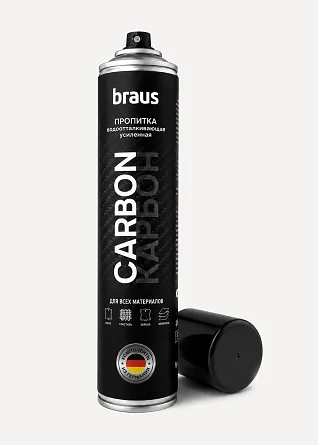 Пропитка водоотталкивающая 1055 Braus Carbon 460 мл