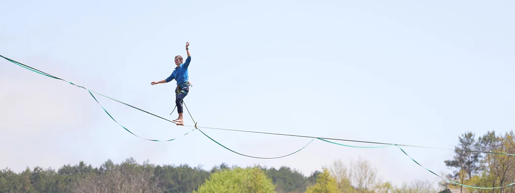 Что такое слэклайн