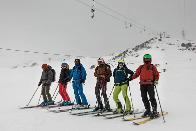 Как начать кататься на горных лыжах