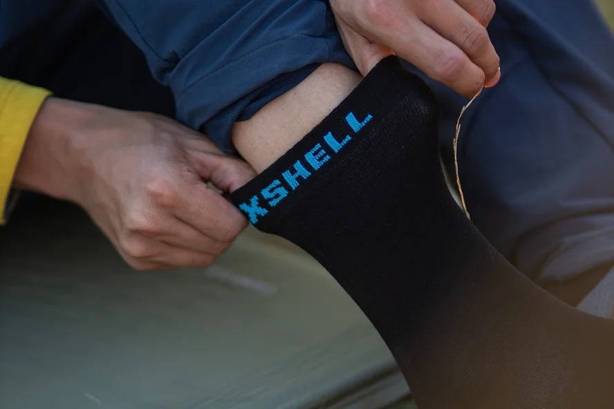 Носки водонепроницаемые Водонепроницаемые носки Dexshell Ultra Thin Crew Мембранные носки Dexshell