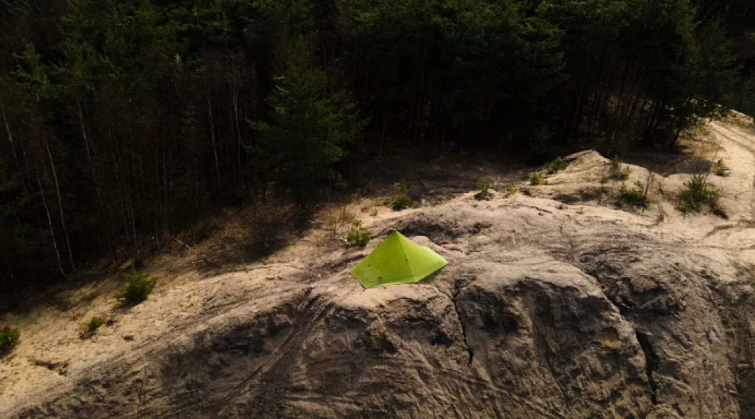 Палатка Сплав Wik 1 YellowGreen Ультралёгкая палатка