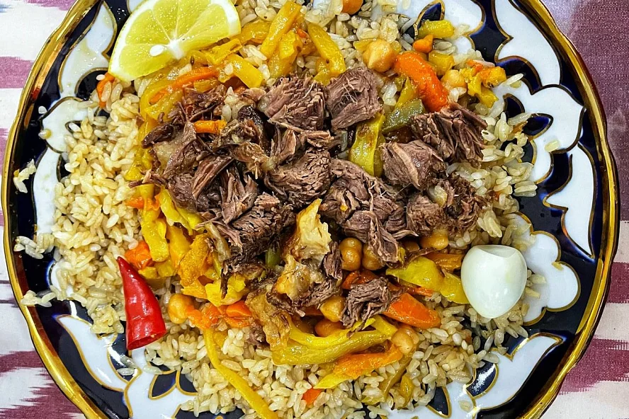Узбекский плов