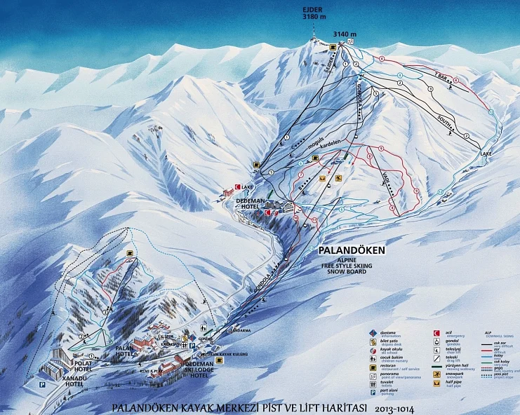 Горнолыжный курорт «Паландокен»