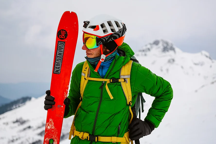 Пуховка Сплав Айсберг зеленая Скитур