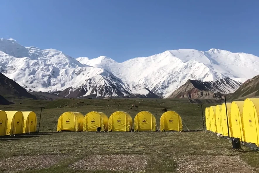 Базовый лагерь пика Ленина