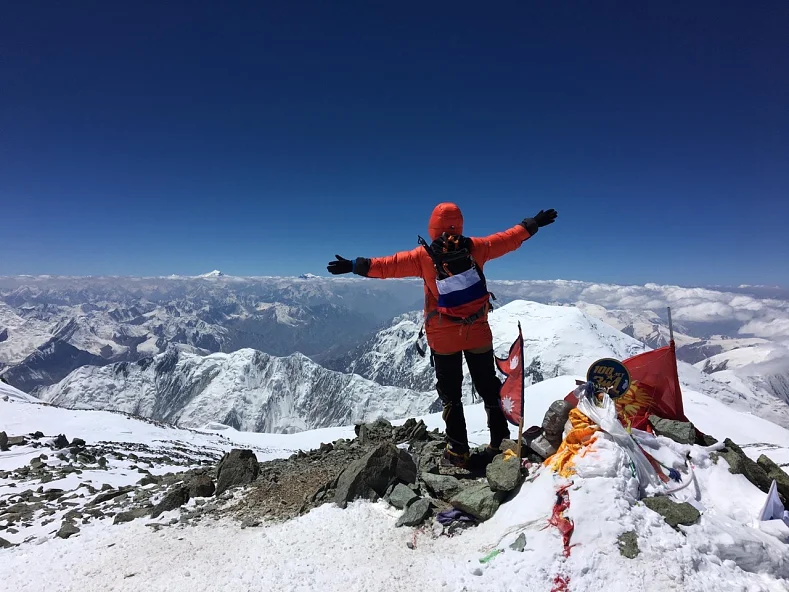 Вершина пика Ленина