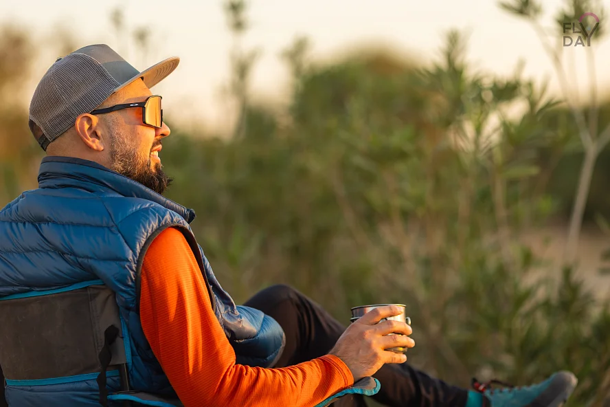 Жилет пуховый Сплав Чимган синий Туризм в Турции