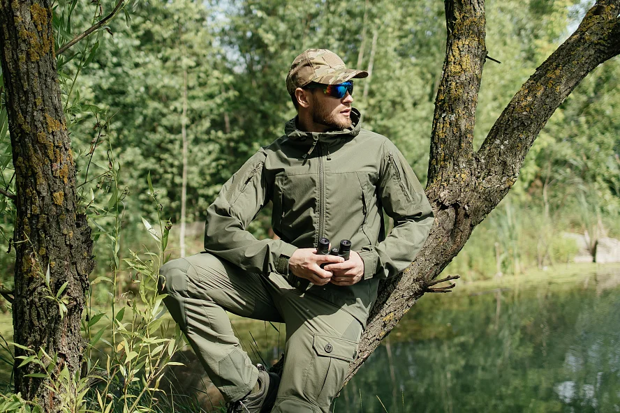 Брюки летние Сплав Бекас хаки рип-стоп Тактическая одежда в туризме