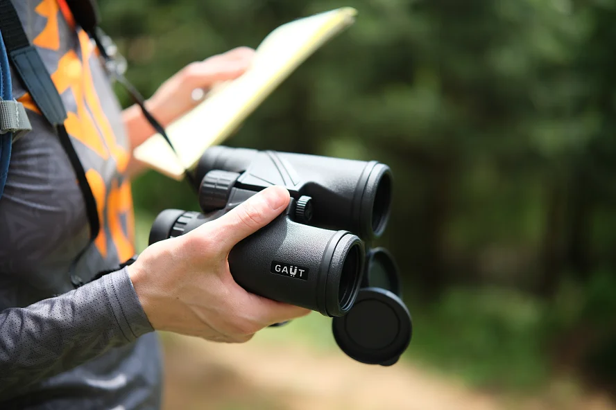 Футболка женская Сплав беговая Logo L/S оранжевая/серая Бинокль