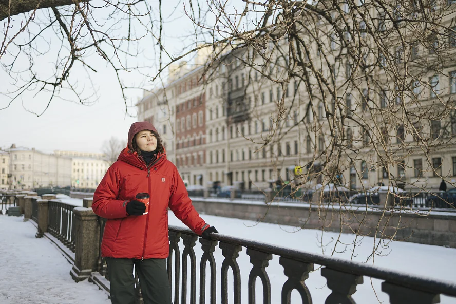 Прогулка по зимнему городу