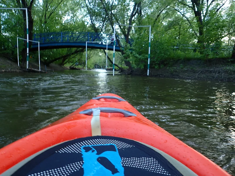 Каякинг на спокойной воде